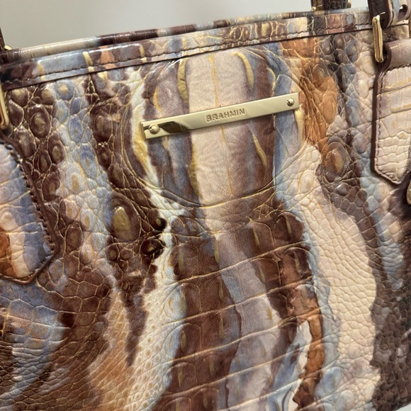 Brahmin Medium Asher with Ady wallet Caribou - Picture 3 of 12